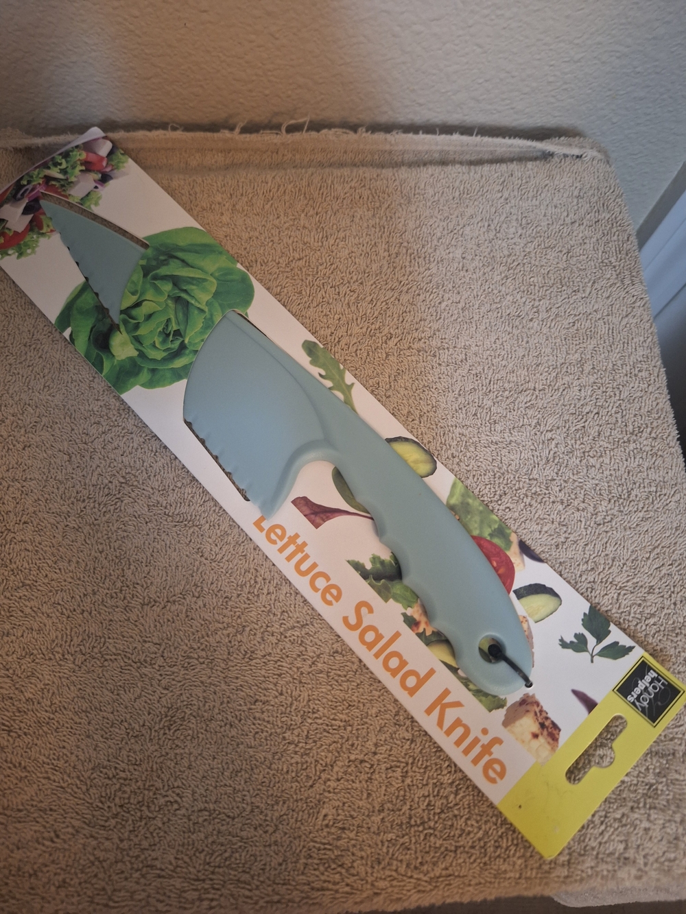 Lettuce Salad Knife - Light Mint Green